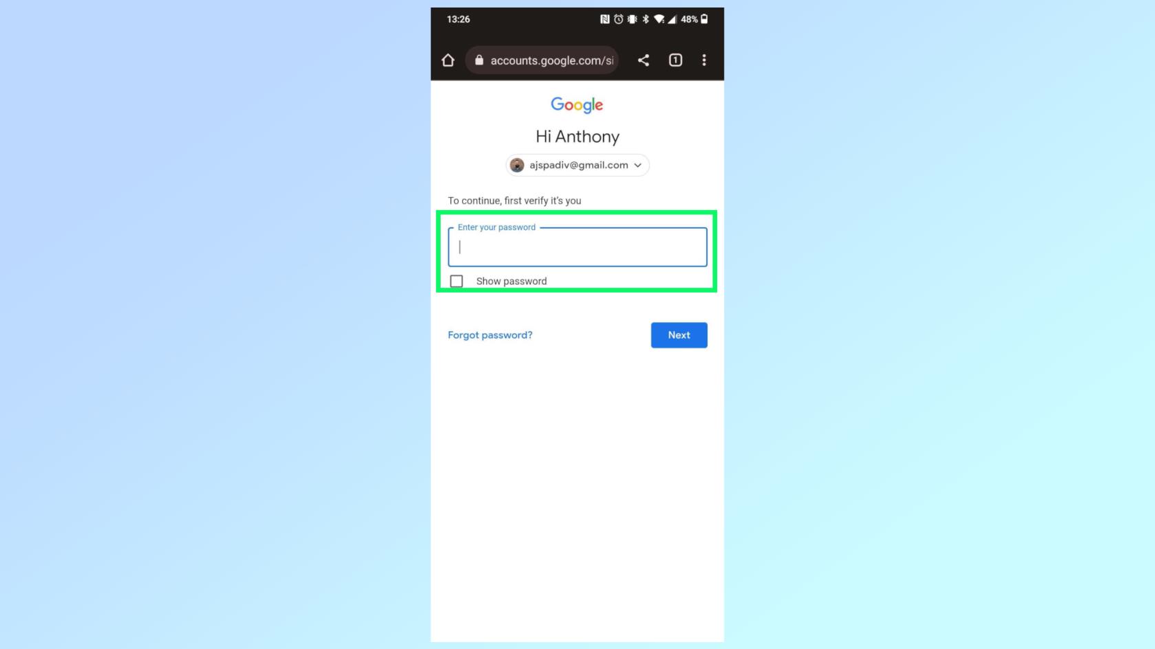 Cómo usar claves de acceso con su cuenta de Google