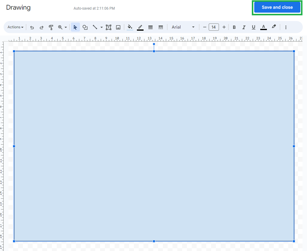 Comment ajouter une bordure dans Google Docs