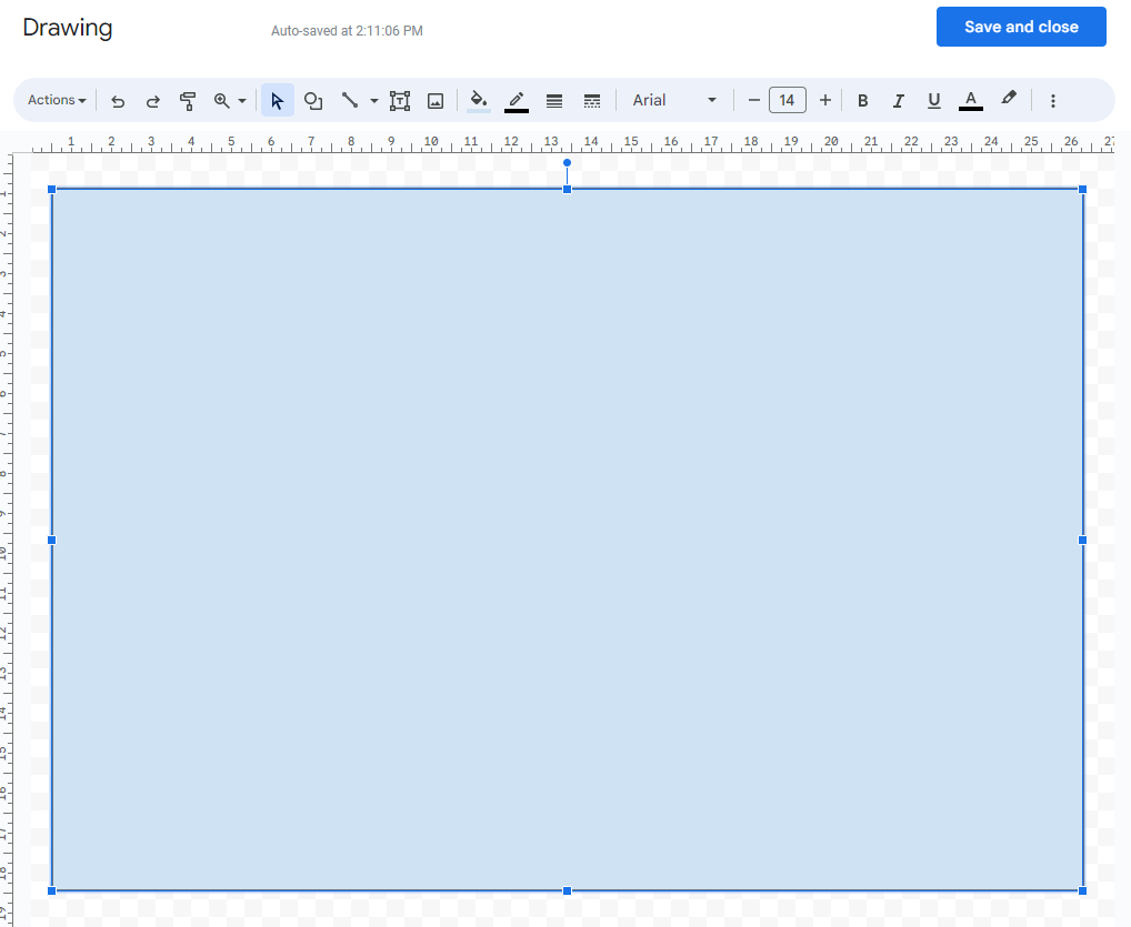 Comment ajouter une bordure dans Google Docs