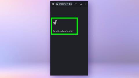 Como adicionar o widget de jogo de dinossauro do Chrome ao Android