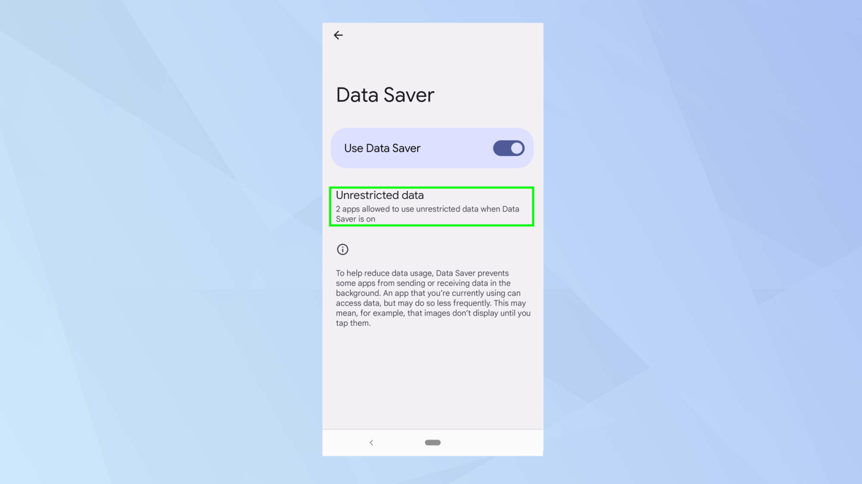 Como usar a configuração de economia de dados no Android para economizar dinheiro