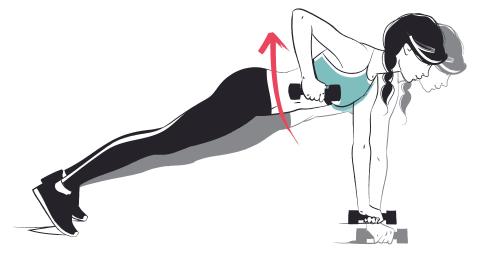 Rangées Renegade : comment les faire et les avantages pour renforcer les muscles du dos et du tronc