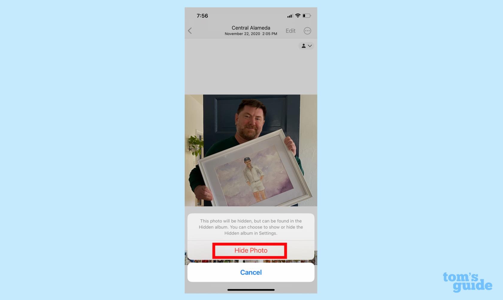 Como ocultar suas fotos do iPhone no iOS 16
