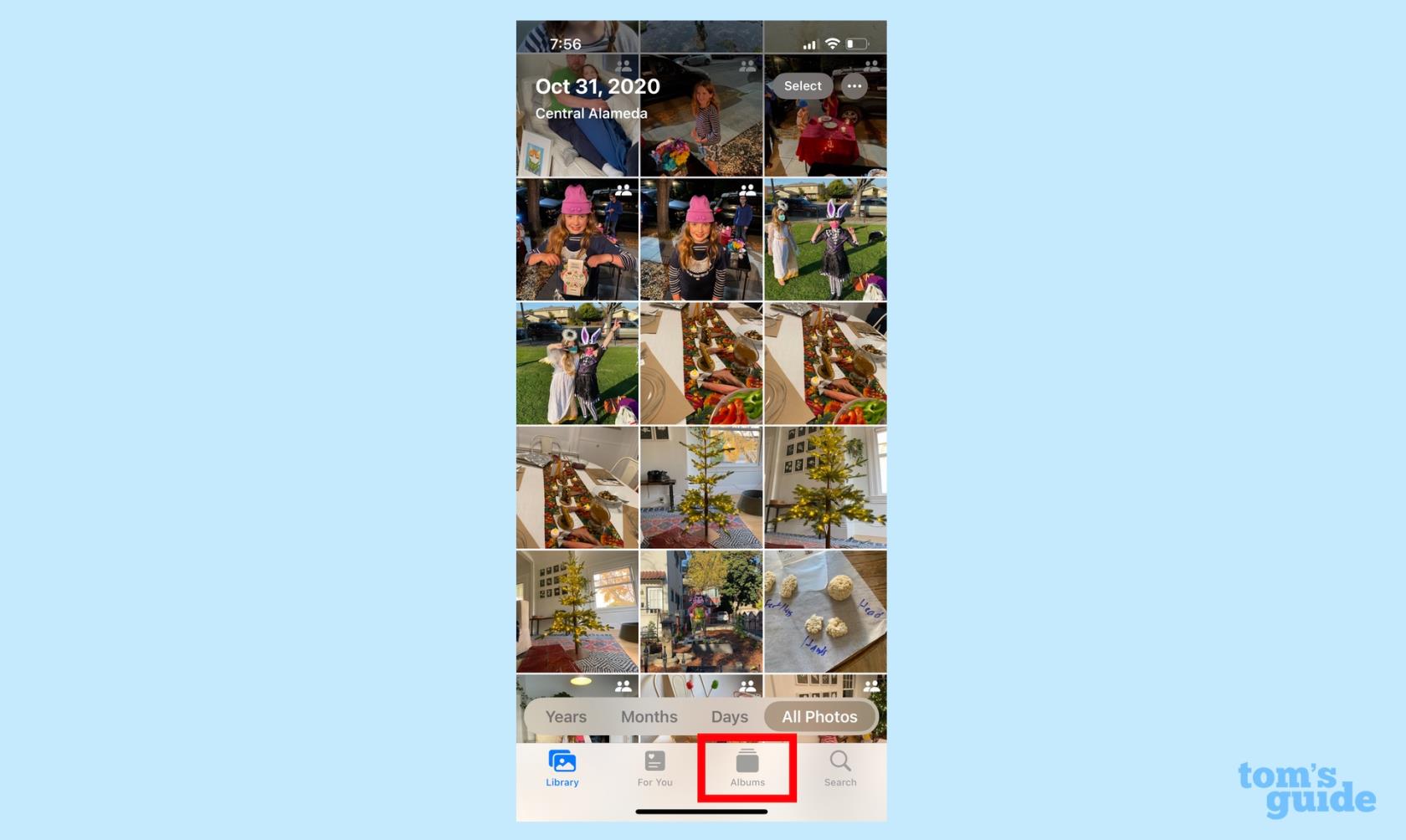 Cómo ocultar las fotos de tu iPhone en iOS 16