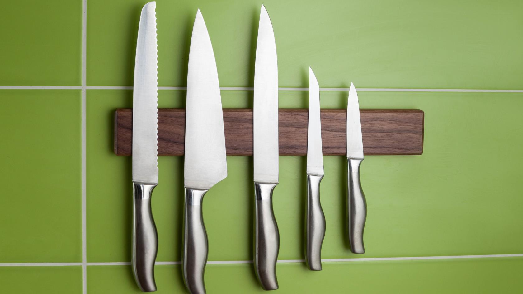 7 maneiras inteligentes de guardar facas de cozinha