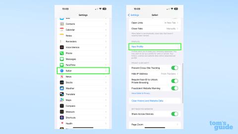 โปรไฟล์ Safari ใน iOS 17 เป็นตัวเปลี่ยนเกม — นี่คือวิธีการตั้งค่า