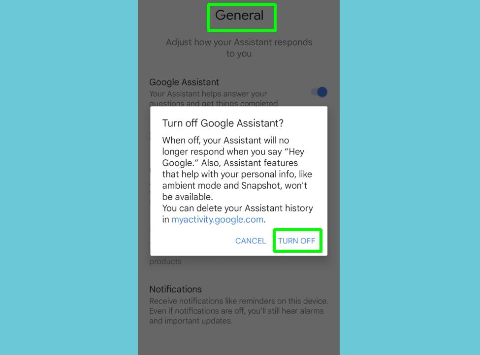 Como desativar o Google Assistente