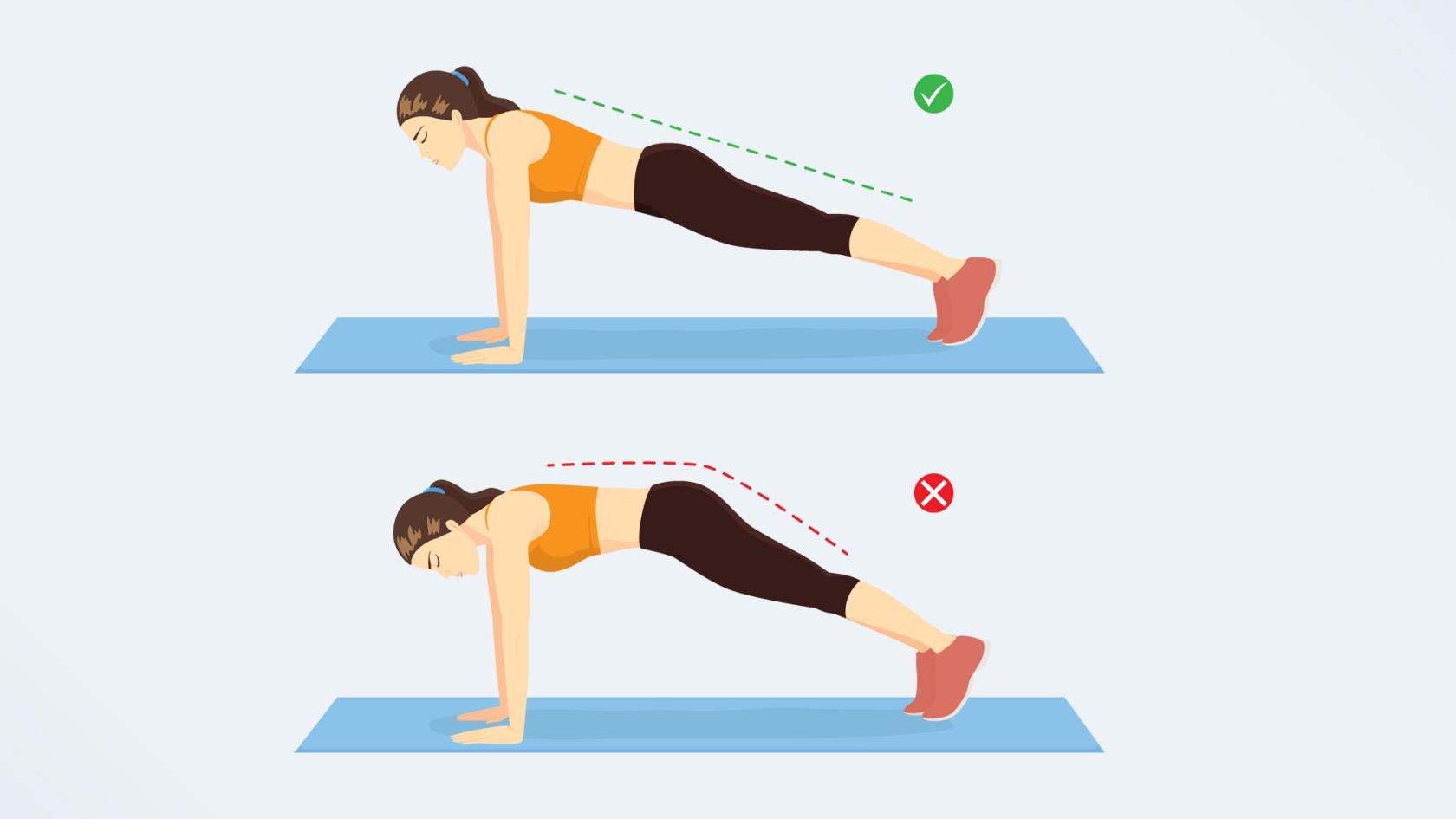 Exercice de planche : c'est combien de temps vous devez tenir une planche pendant