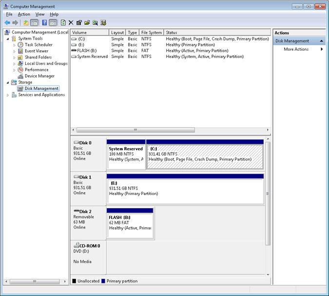 Sử dụng Disk Management để quản lý ổ cứng