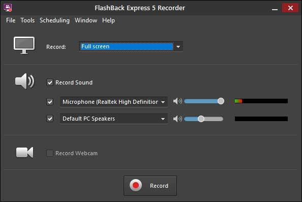 FlashBack Express Screen Recorder