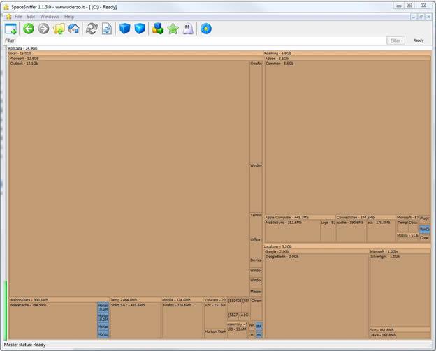 SpaceSniffer dành cho Windows