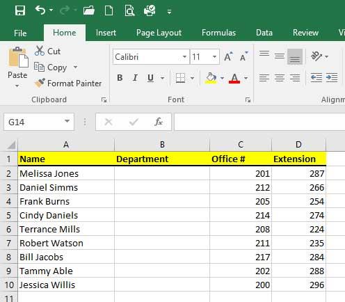 Tạo danh sách thả xuống của Microsoft Excel