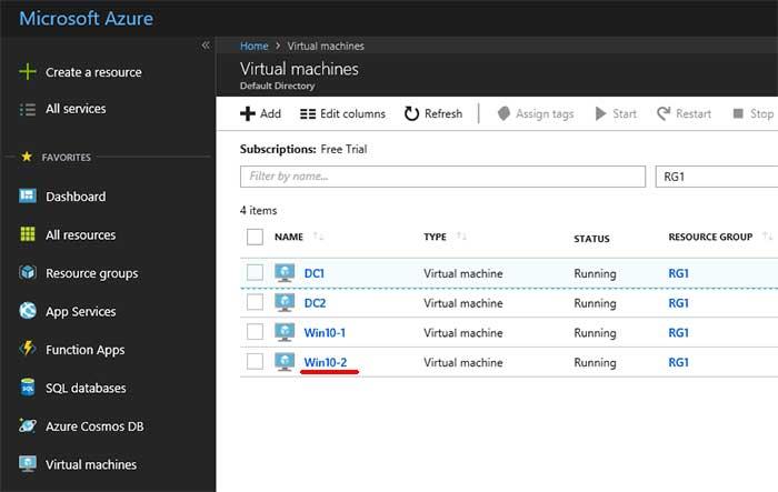 Gán địa chỉ IP tĩnh cho máy ảo Microsoft Azure