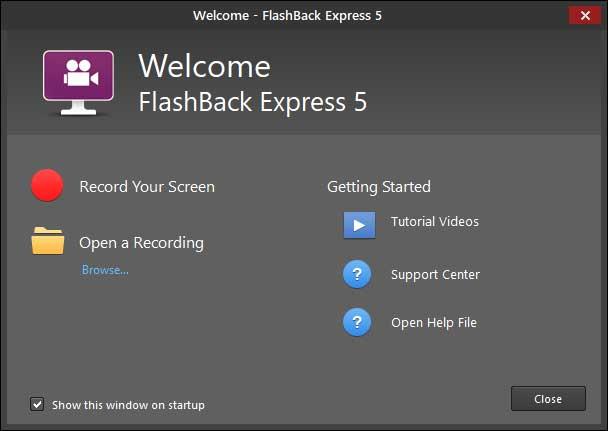 FlashBack Express Screen Recorder