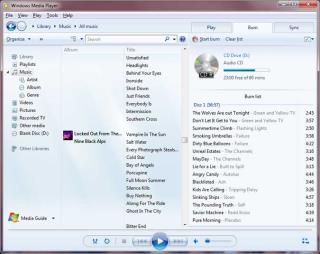 Ghi một đĩa CD nhạc bằng Windows Media Player