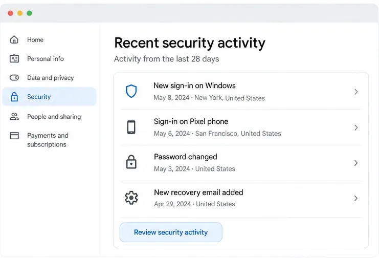 Google Account Security Before Holiday Shopping: Passkeys and a Recovery Checkup
