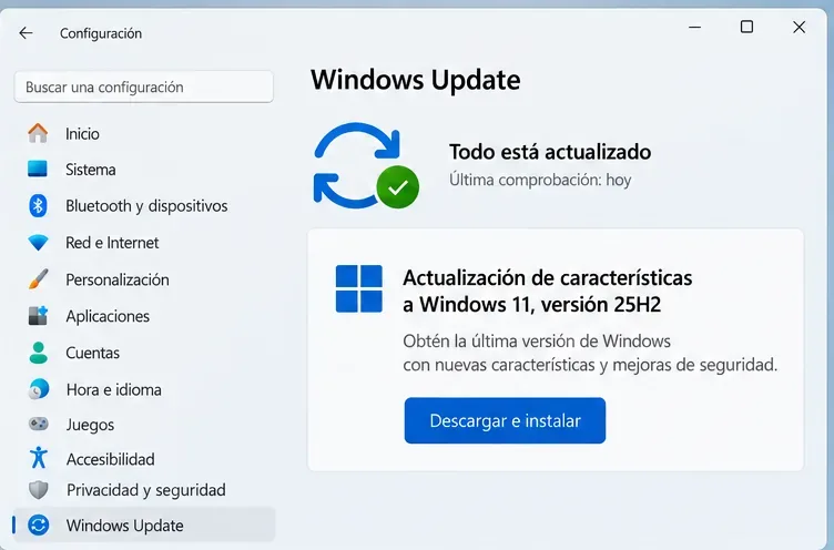 Windows 11 24H2 Home y Pro: comprueba el fin de soporte del 13 de octubre de 2026